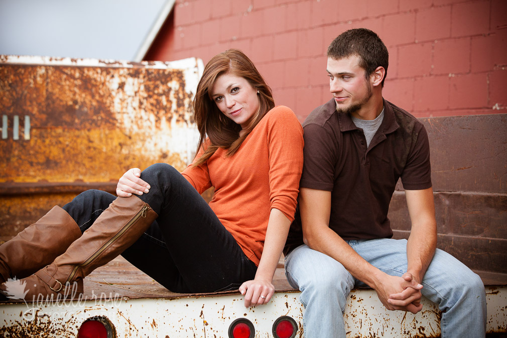 Wyoming Hereford Ranch Engagement