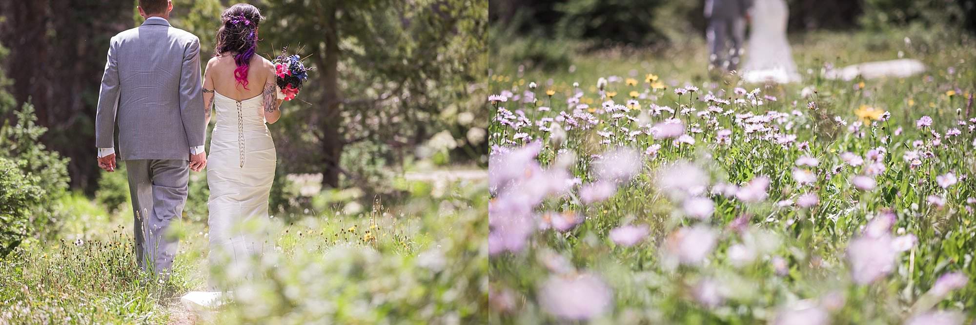 snowy range wedding flowers