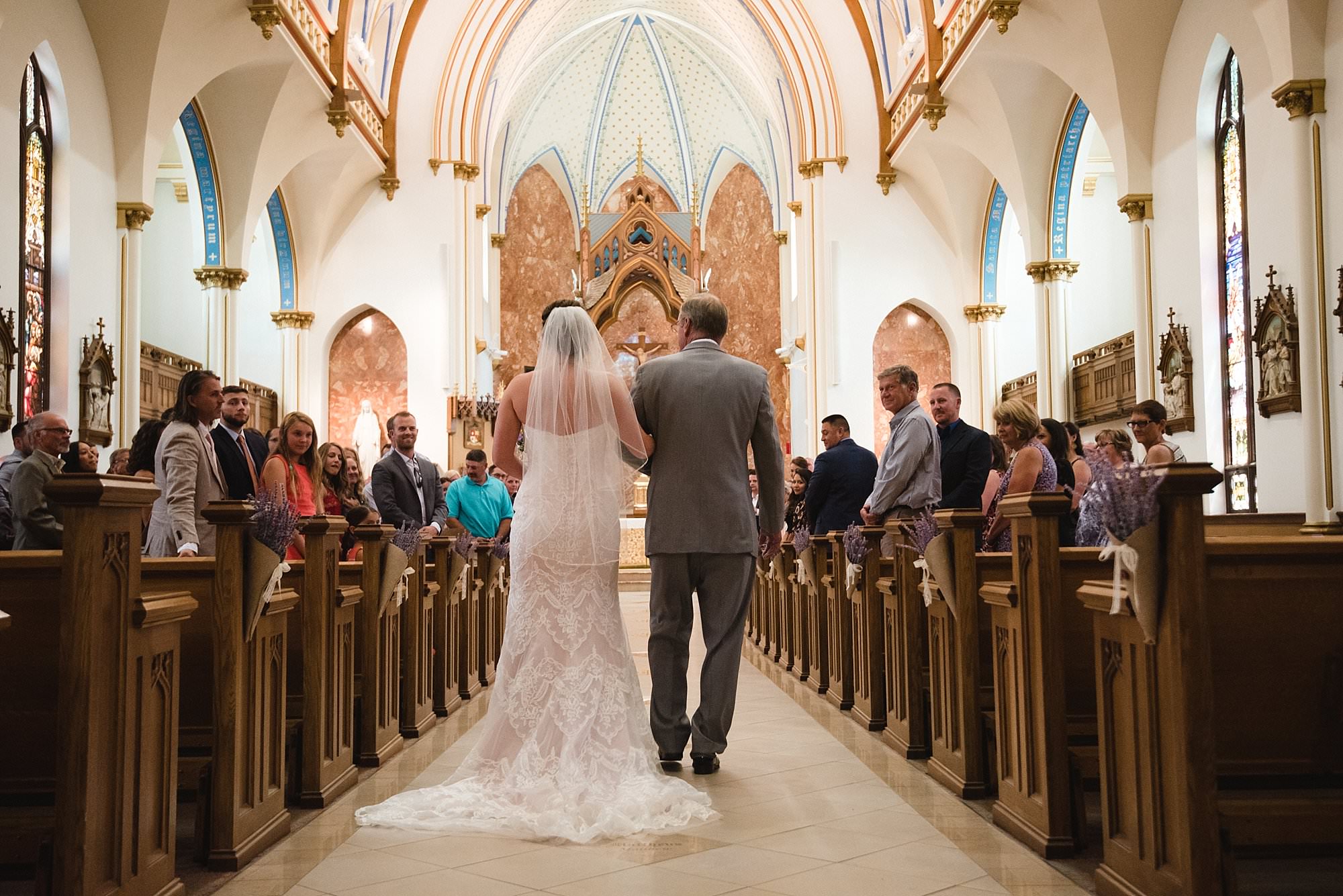 St Mary's Cathedral Cheyenne wedding