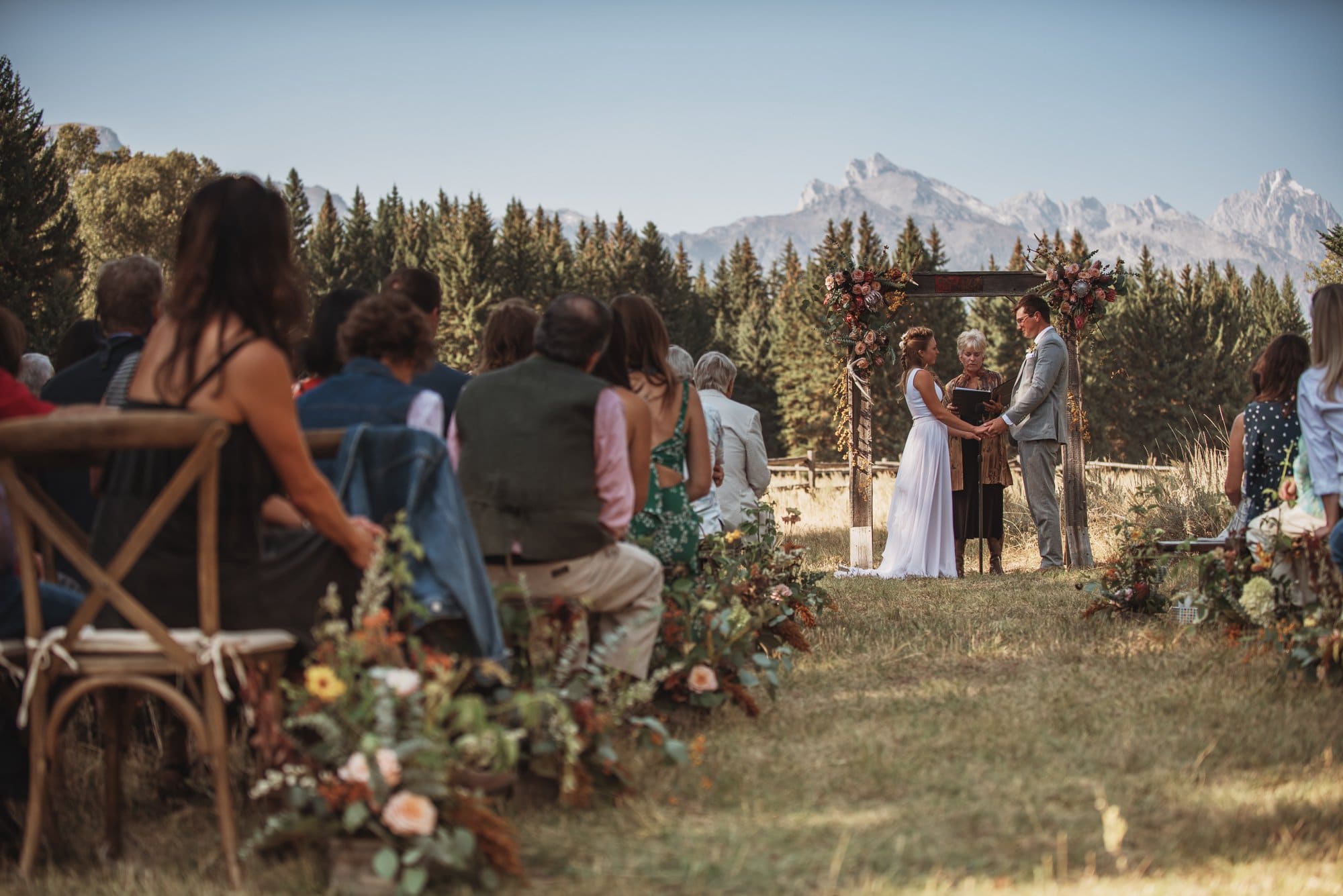 teton outdoor ceremony, jackson wyoming