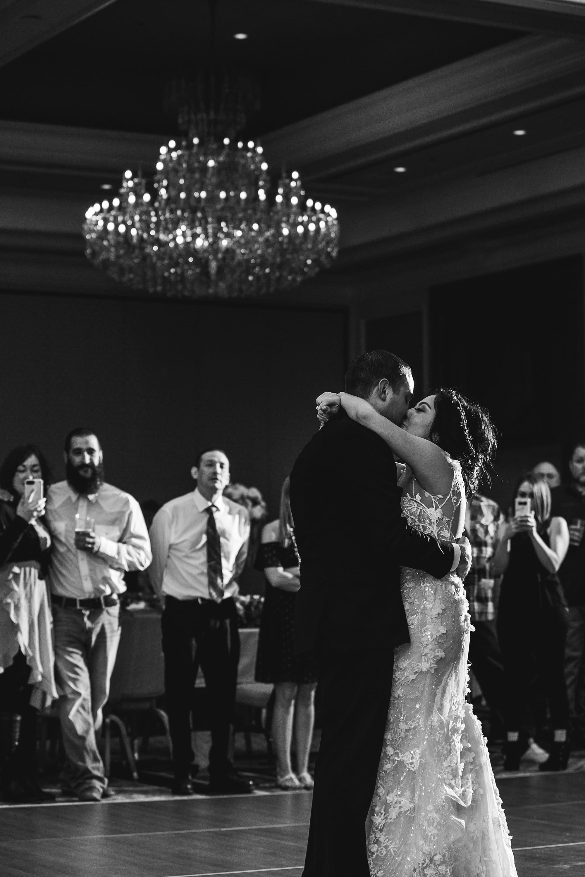 first dance kiss