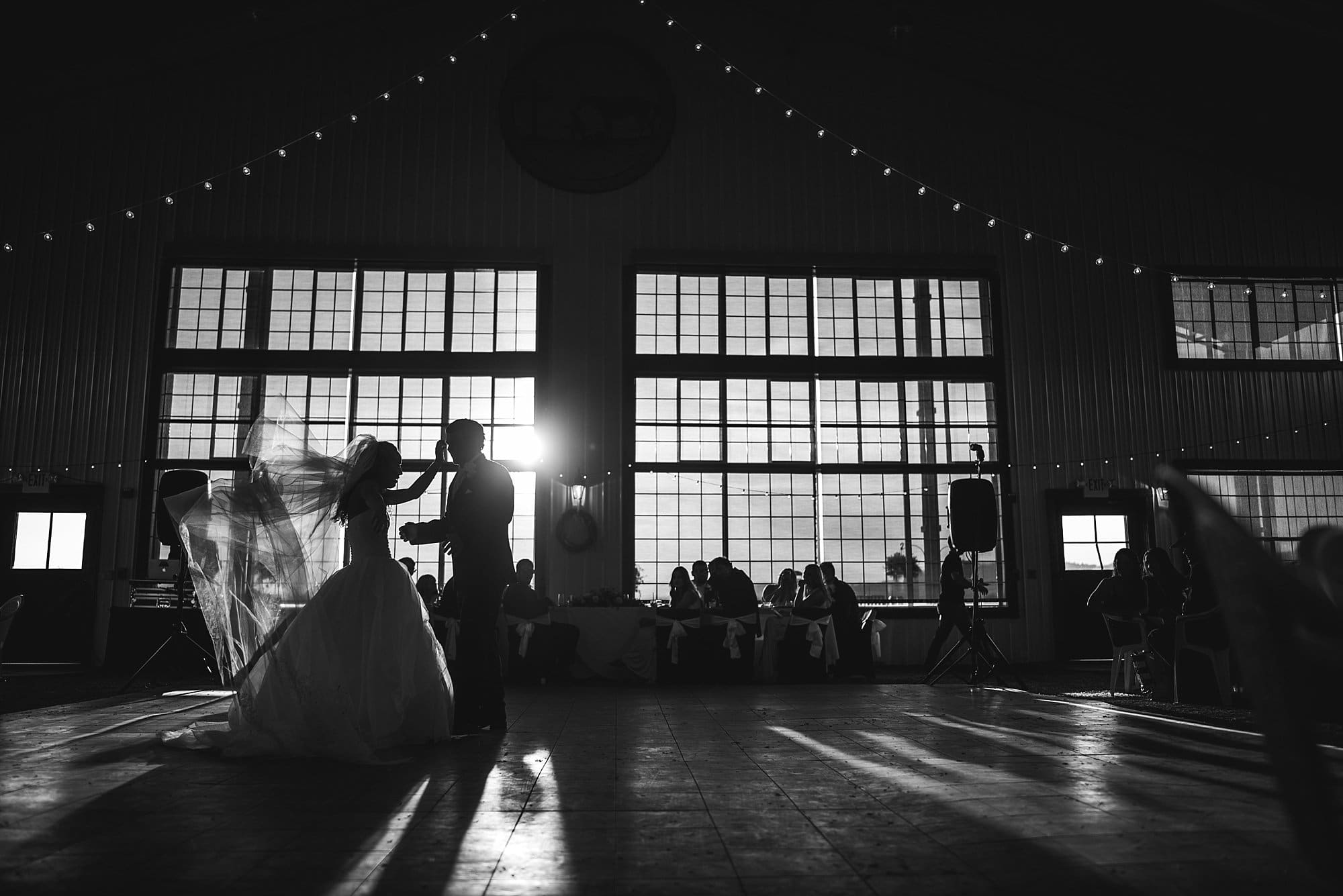 first dance, wyoming wedding