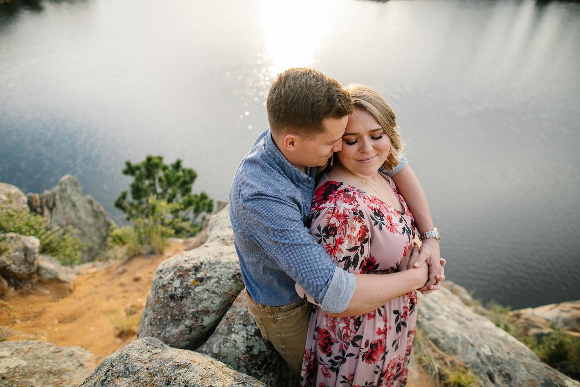 wyoming engagement photos