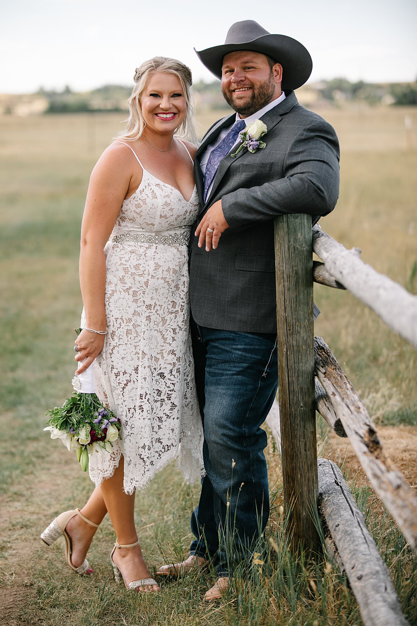 cheyenne wyoming wedding bride and groom