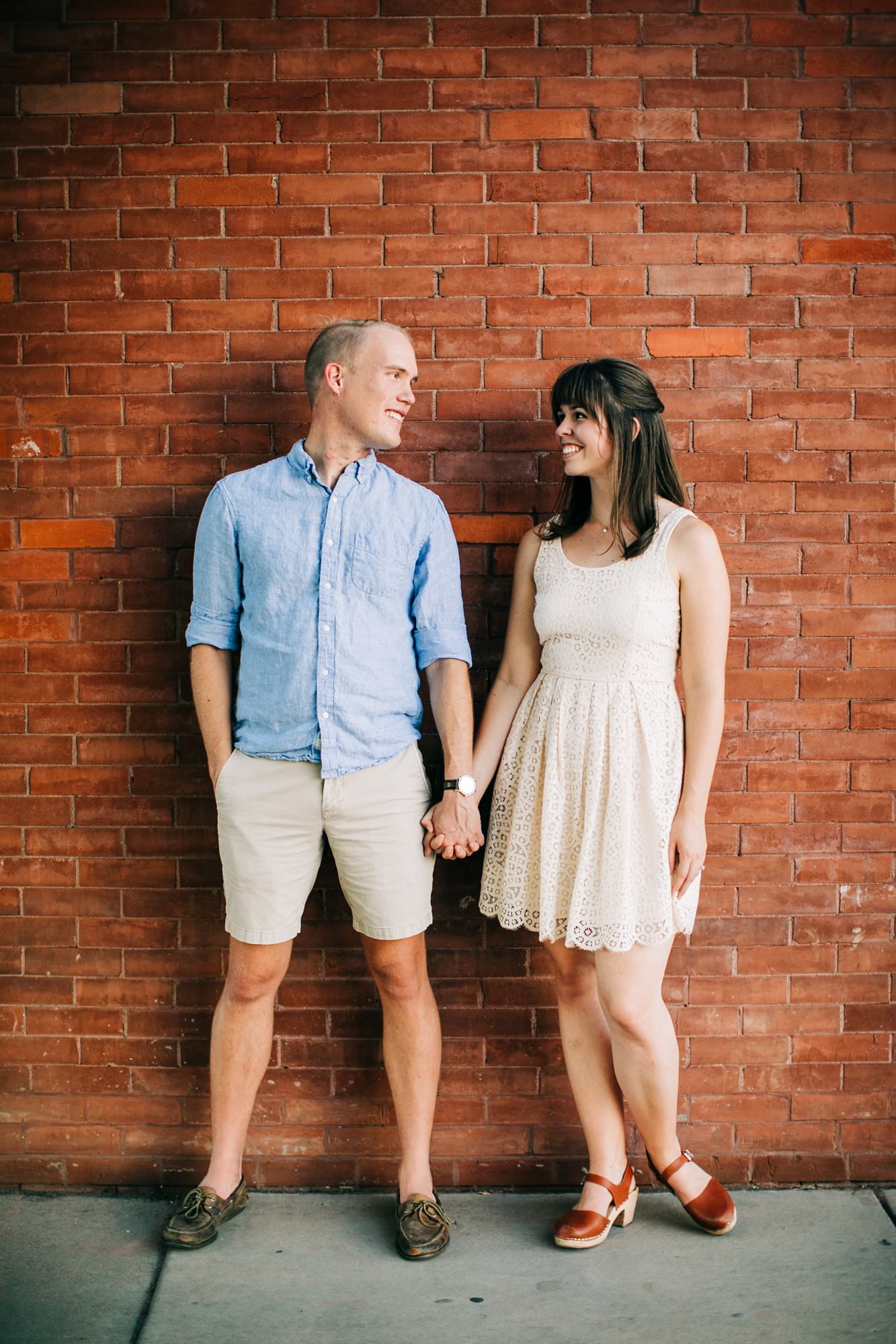 couple in downtown denver