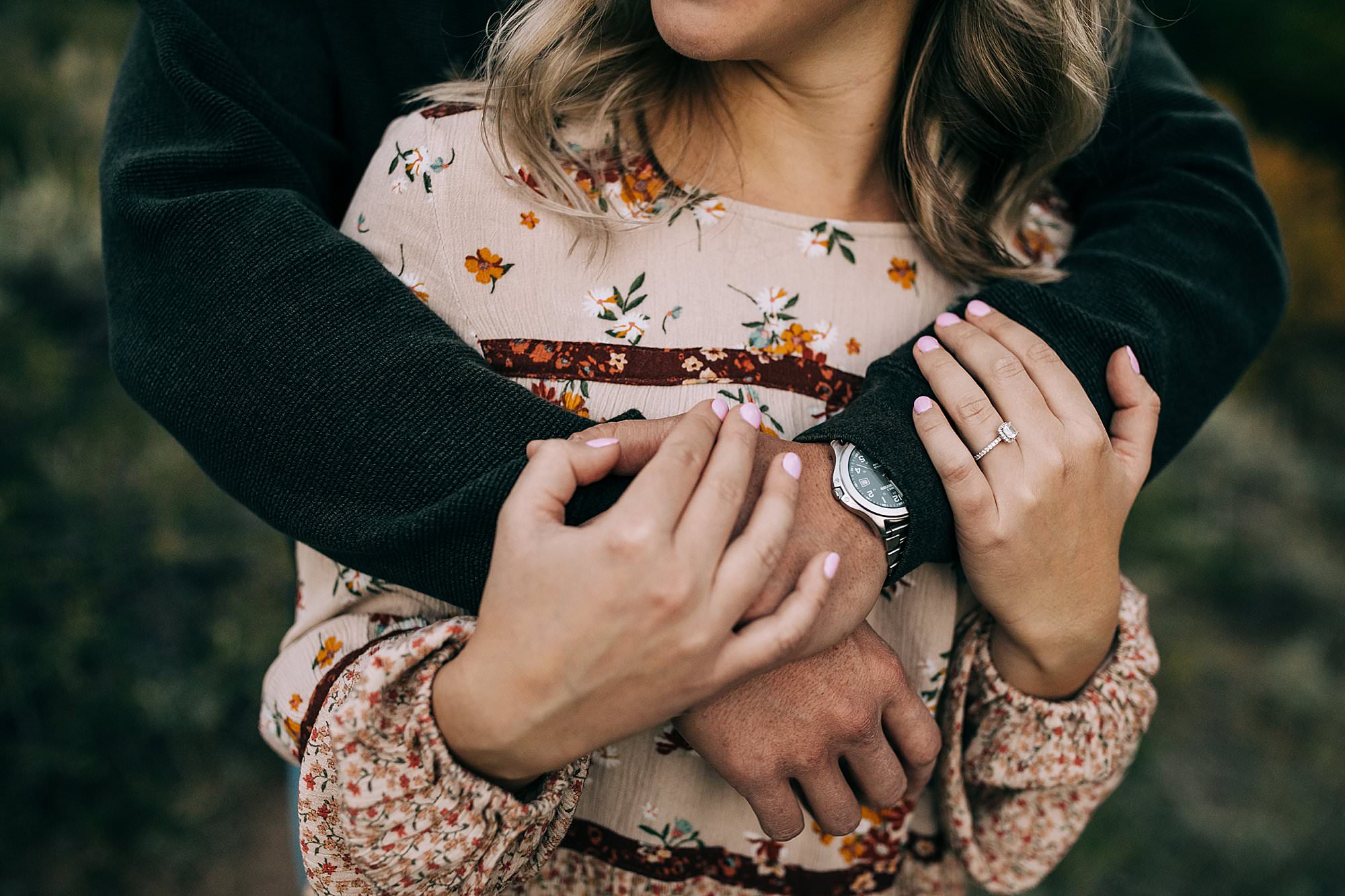 engagement session in laramie wyoming