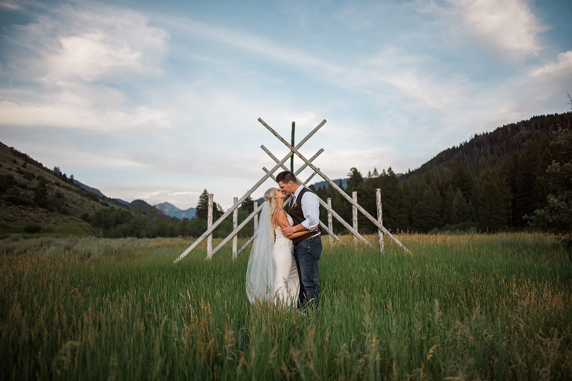 Moose Creek Ranch Wedding Jackson hole