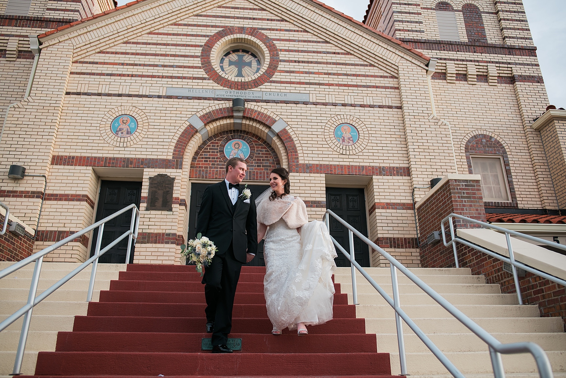 Bride Groom Greek Church Cheyenne