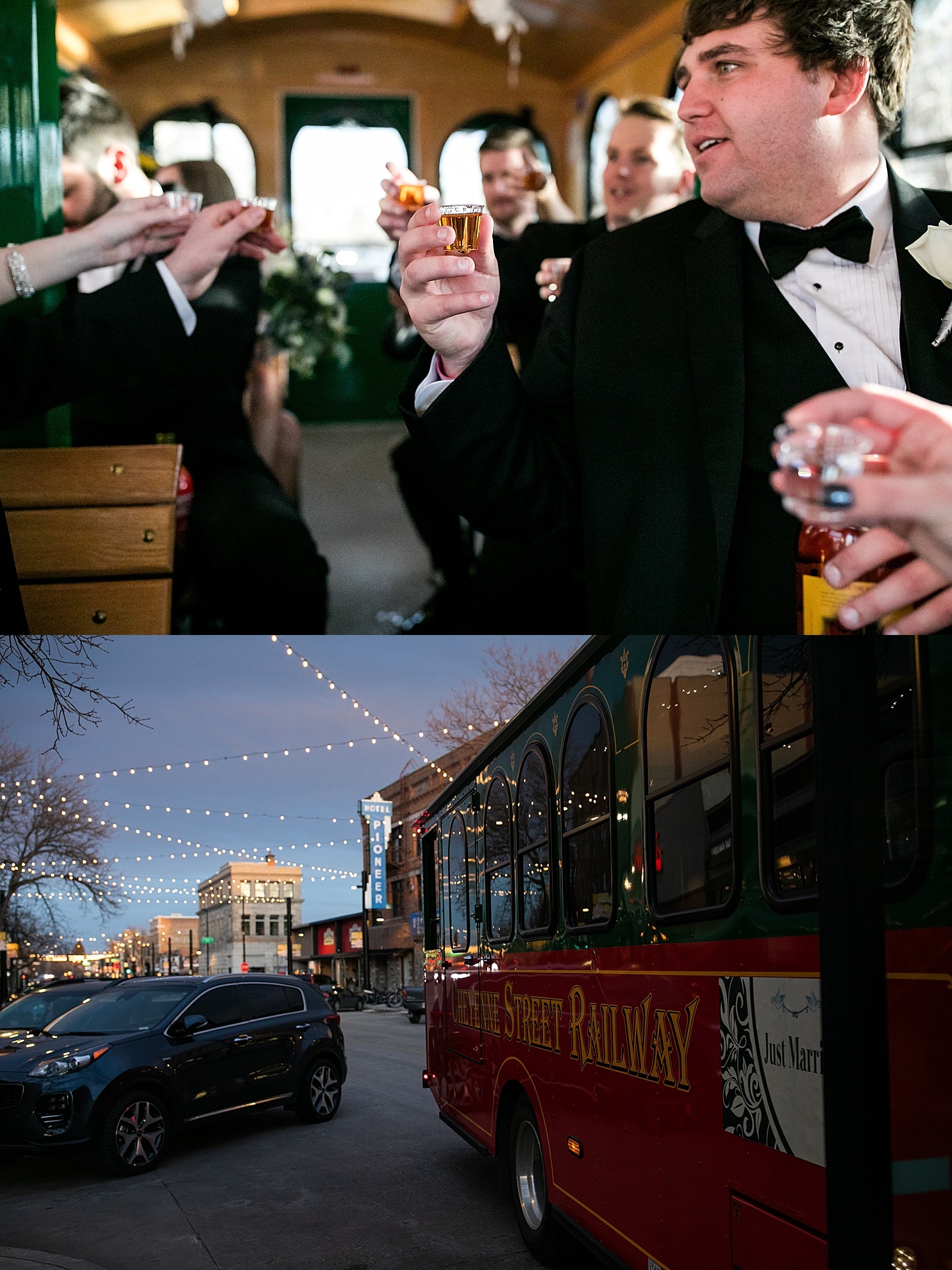 Trolley for Wedding Cheyenne, Wyoming