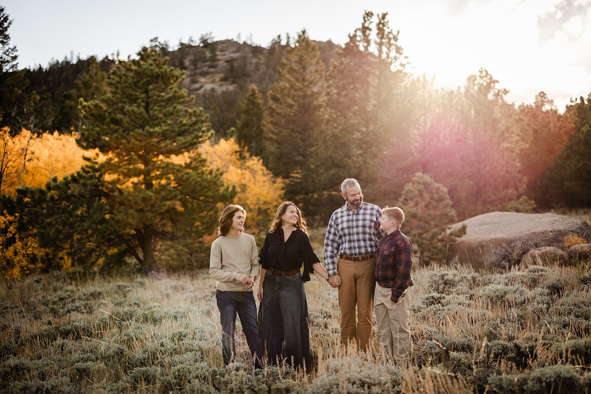mountain family photos Cheyenne