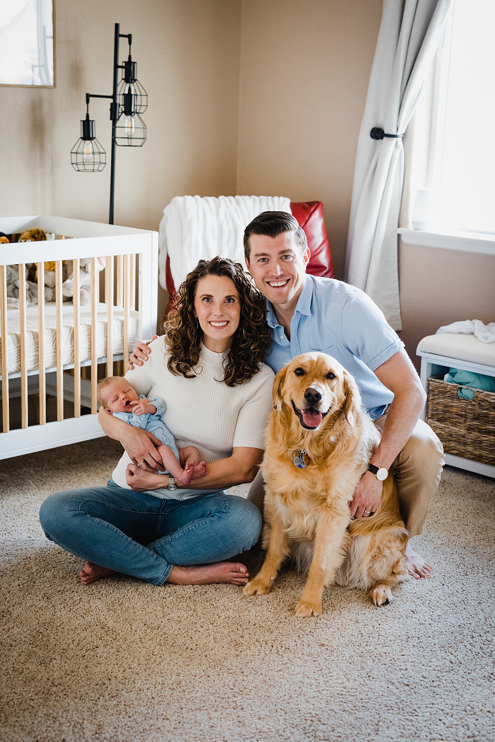 in home newborn pictures Cheyenne