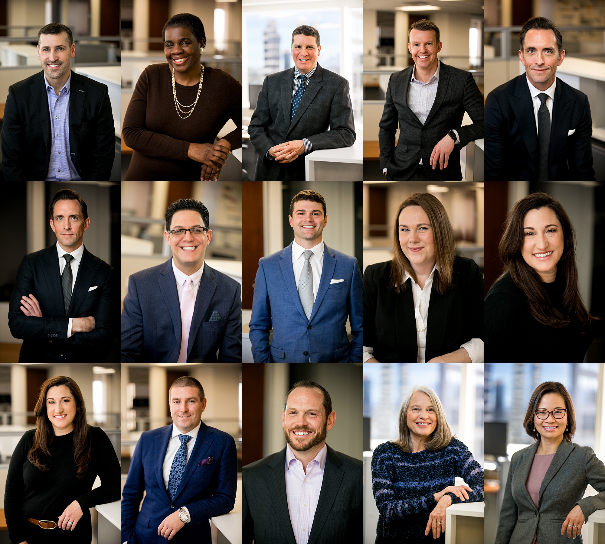 Denver corporate team headshots