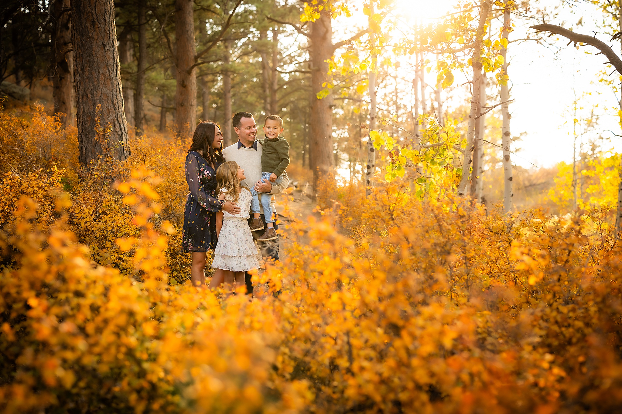 fall family photos in Cheyenne 