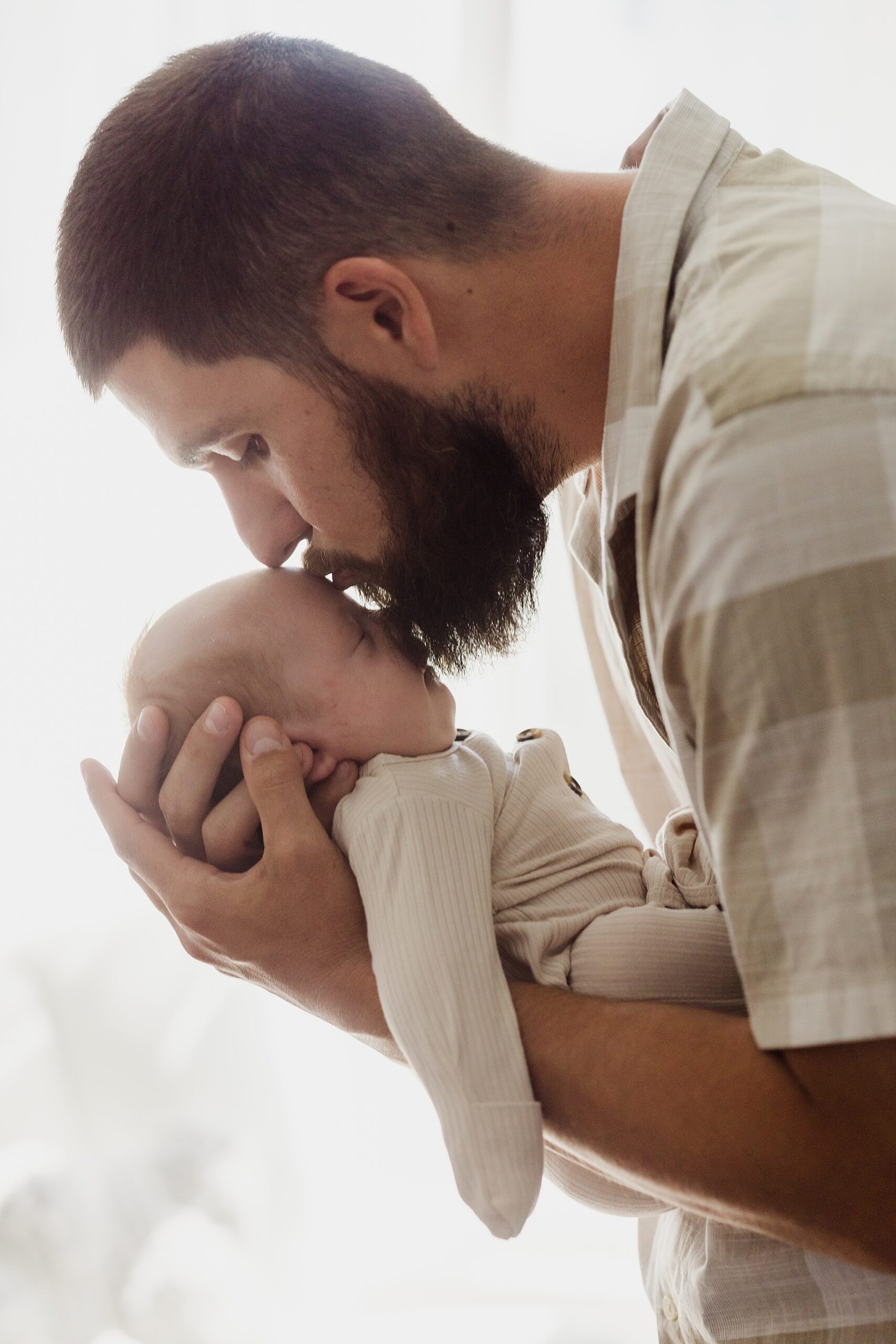 dads what to wear newborn photos