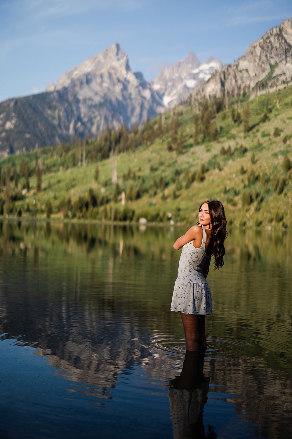 senior photos Jackson hole teton wyoming
