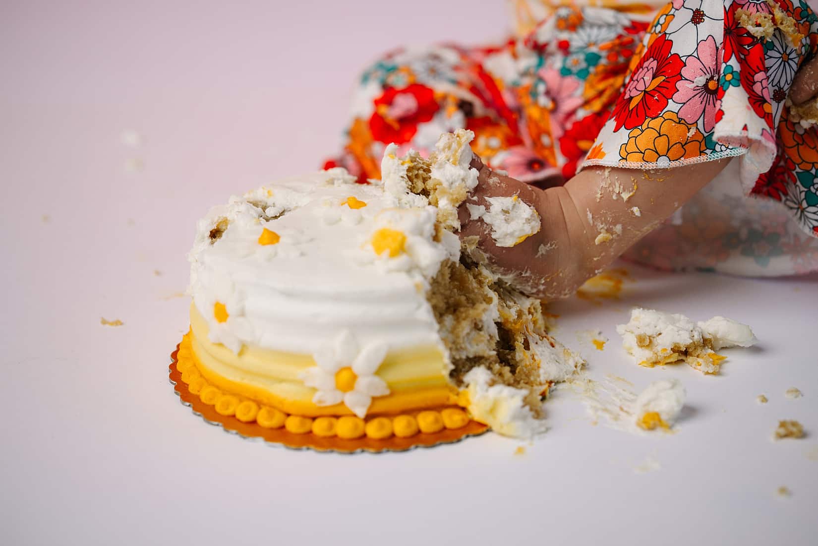 first birthday cake smash Cheyenne photographers